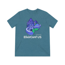Load image into Gallery viewer, 2023 ElixirConf US Unisex Triblend Tee
