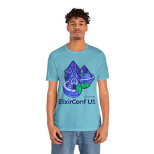 Load image into Gallery viewer, 2023 ElixirConf US Unisex Jersey Short Sleeve Tee
