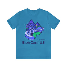 Load image into Gallery viewer, 2023 ElixirConf US Unisex Jersey Short Sleeve Tee