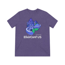 Load image into Gallery viewer, 2023 ElixirConf US Unisex Triblend Tee