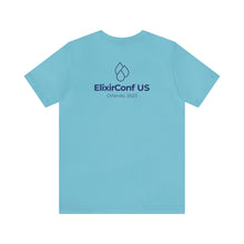 Load image into Gallery viewer, 2023 ElixirConf US Unisex Jersey Short Sleeve Tee