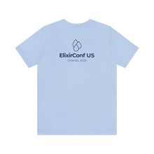 Load image into Gallery viewer, 2023 ElixirConf US Unisex Jersey Short Sleeve Tee