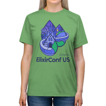 Load image into Gallery viewer, 2023 ElixirConf US Unisex Triblend Tee