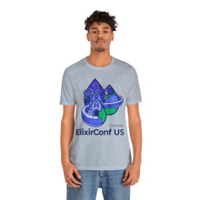 Load image into Gallery viewer, 2023 ElixirConf US Unisex Jersey Short Sleeve Tee