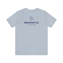 Load image into Gallery viewer, 2023 ElixirConf US Unisex Jersey Short Sleeve Tee