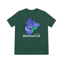 Load image into Gallery viewer, 2023 ElixirConf US Unisex Triblend Tee