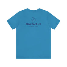 Load image into Gallery viewer, 2023 ElixirConf US Unisex Jersey Short Sleeve Tee