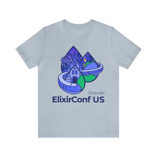 Load image into Gallery viewer, 2023 ElixirConf US Unisex Jersey Short Sleeve Tee
