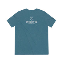 Load image into Gallery viewer, 2023 ElixirConf US Unisex Triblend Tee