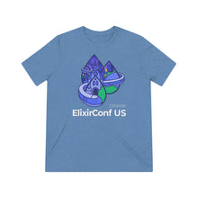 Load image into Gallery viewer, 2023 ElixirConf US Unisex Triblend Tee