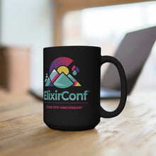 Load image into Gallery viewer, 2022 ElixrConf Black Mug 15oz