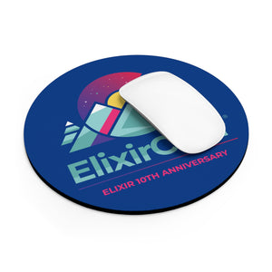 2022 ElixirConf Mouse Pad Blue