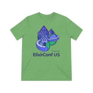 2023 ElixirConf US Unisex Triblend Tee