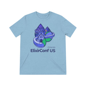 2023 ElixirConf US Unisex Triblend Tee