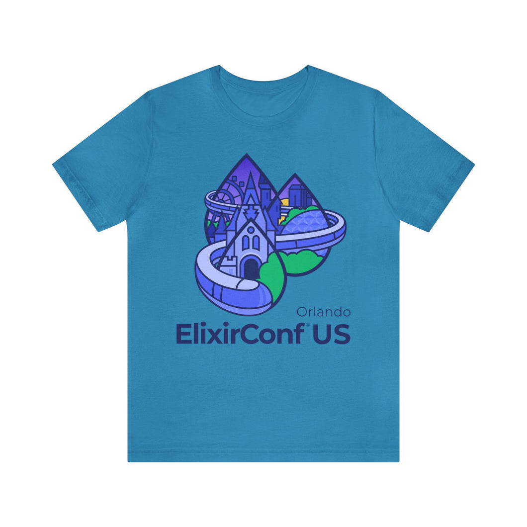 2023 ElixirConf US Unisex Jersey Short Sleeve Tee