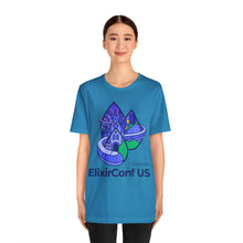 Load image into Gallery viewer, 2023 ElixirConf US Unisex Jersey Short Sleeve Tee
