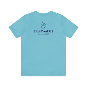 2023 ElixirConf US Unisex Jersey Short Sleeve Tee