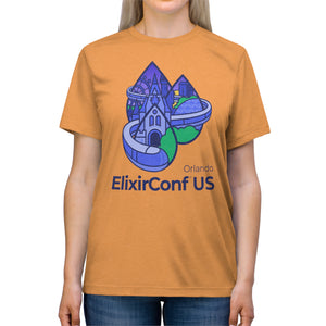 2023 ElixirConf US Unisex Triblend Tee