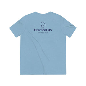 2023 ElixirConf US Unisex Triblend Tee