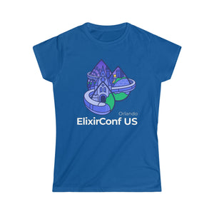 2023 ElixirConf US Women's Softstyle Tee