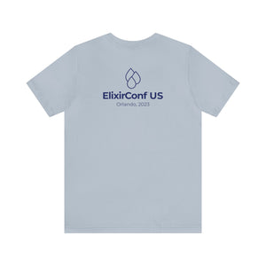 2023 ElixirConf US Unisex Jersey Short Sleeve Tee