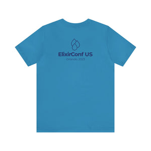 2023 ElixirConf US Unisex Jersey Short Sleeve Tee