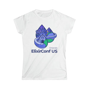 2023 ElixirConf US Women's Softstyle Tee