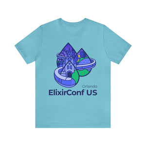 2023 ElixirConf US Unisex Jersey Short Sleeve Tee