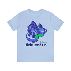 2023 ElixirConf US Unisex Jersey Short Sleeve Tee