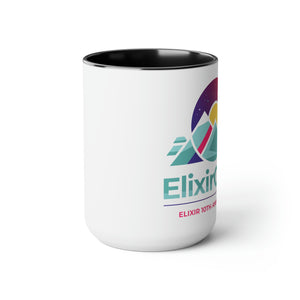 2022 ElixirConf Two-Tone Coffee Mugs, 15oz