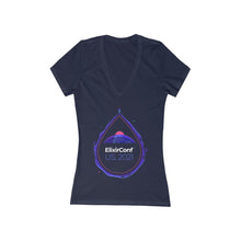Load image into Gallery viewer, 2021 ElixirConf US Women&#39;s T-shirt
