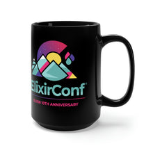 Load image into Gallery viewer, 2022 ElixrConf Black Mug 15oz
