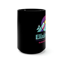 Load image into Gallery viewer, 2022 ElixrConf Black Mug 15oz
