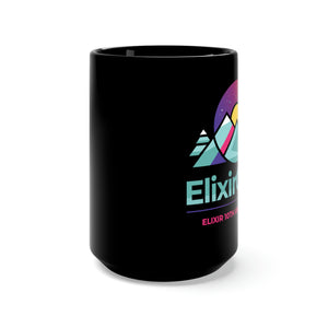 2022 ElixrConf Black Mug 15oz