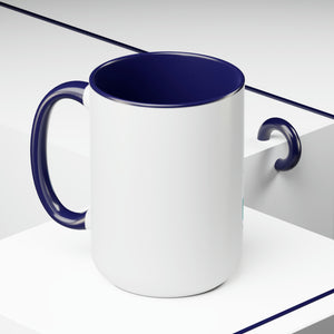 2022 ElixirConf Two-Tone Coffee Mugs, 15oz